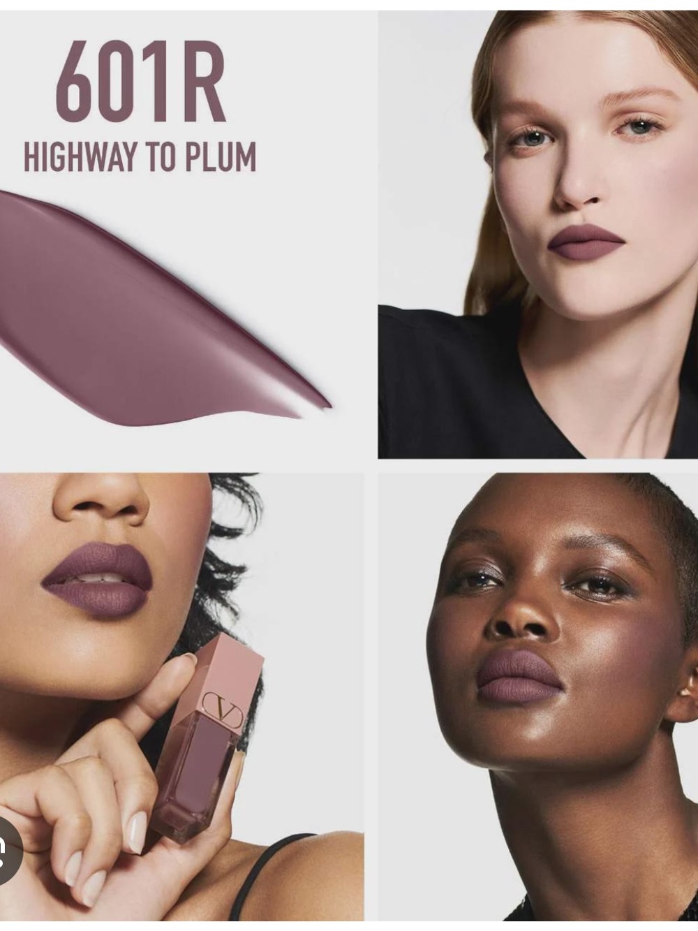 Valentino 601R Highway to Plum Liquid Lipstick & Blush